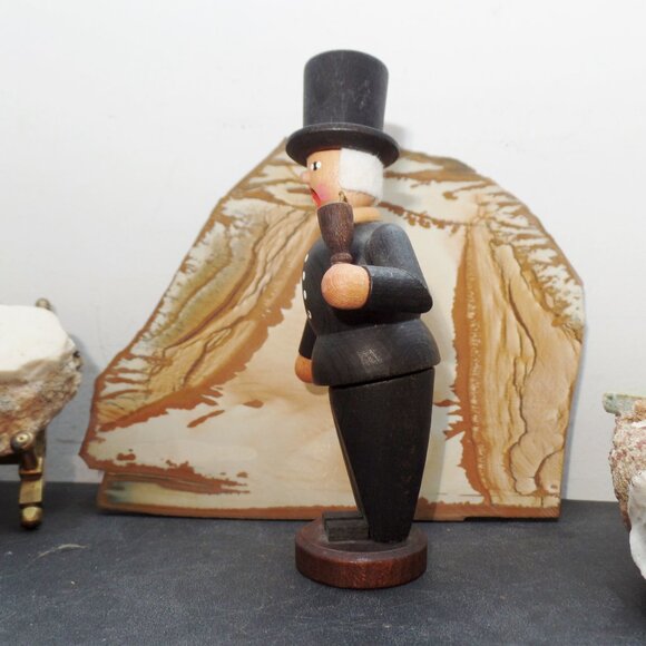 German Wood Smoker Incense Burner - Picture 2 of 10